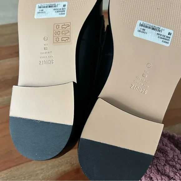 New Schutz Christie Studded Loafers - Picture 4 of 5